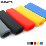 Car Handbrake Sleeve Silicone Gel Cover Anti-slip Multicolored Parking Hand Brake Sleeve Universal Decoration Auto Accessories