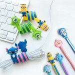 Cartoon Cord Winder Reversal Korea fashion creative Lovely Classic adorable long strip winding thread tool device silicone