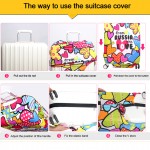 Case For a Suitcase Anti-Dust Cover Protective Covers Protector for 18 20 22 24 26 28 30 32 inch Suitcase Luggage (Only Cover)