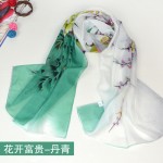 Chiffon Silk Scarf Women Fashion Designer Brand Scarf Winter Shawls And Scarves Sjaal Cachecol Echarpes Foulards Femme