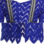 Chu Ni 2018 New 3XL Plus Size Blue Lace Patchwork Pencil Women Dress Autumn High Neck Half Sleeves Sexy Bodycon Dress M092