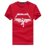 Classic Rock Heavy Metal Metallica tshirt Men For male 2017 New summer short Sleeve Cotton Casual Streetwear hip hop top t shirt