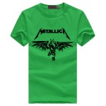 Classic Rock Heavy Metal Metallica tshirt Men For male 2017 New summer short Sleeve Cotton Casual Streetwear hip hop top t shirt