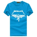 Classic Rock Heavy Metal Metallica tshirt Men For male 2017 New summer short Sleeve Cotton Casual Streetwear hip hop top t shirt