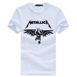 Classic Rock Heavy Metal Metallica tshirt Men For male 2017 New summer short Sleeve Cotton Casual Streetwear hip hop top t shirt