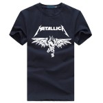 Classic Rock Heavy Metal Metallica tshirt Men For male 2017 New summer short Sleeve Cotton Casual Streetwear hip hop top t shirt