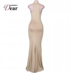 Comeondear High Quality Floor-Length Sexy Dress Club Wear Plus Size Dress RB80121 Party Elegant Casual Summer Long Dresses