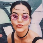 Coodaysuft Hexagon Square Clear Sunglass Women Fashion Brand Designer Men Metal Transparent Mirror Optical Sun Glasses 2017 