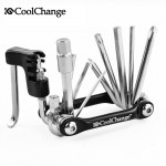 Coolchange 11in1 Multi-function Bike Bicycle Chain Rivet Extractor Cycling Repair Tools Kit 100% Brand New