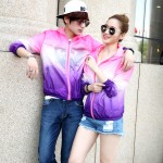 Couples Thin Windbreaker Fast Dry Sun Proof Transparent Jacket Single Layer Plus Size S-4xl Basic Quality Outwear