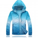 Couples Thin Windbreaker Fast Dry Sun Proof Transparent Jacket Single Layer Plus Size S-4xl Basic Quality Outwear