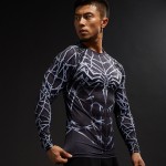 Crossfit fitness body building Clothing Compression Shirt Men 3D Printed T-shirts Raglan Long Sleeve Cosplay Costume Tops Male