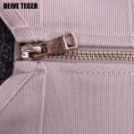 DEIVE TEGER  2018 new Dress Sexy Spaghetti Strap Pencil Dress Zipper Party bandage women spring Dresses HL1635