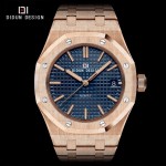 DIDUN Watches Men Luxury Brand watches Mens steel Quartz Watches Men Dress Business Watch Luminous Wristwatch 30m Waterresistant