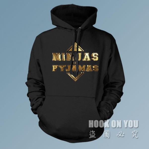 ninjas in pyjamas hoodie