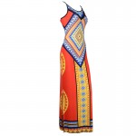 Dashiki dress Long indian dress vestidos hippie Robe longue femme sexy Dashiki Sundresses largos de verano floor From Indian