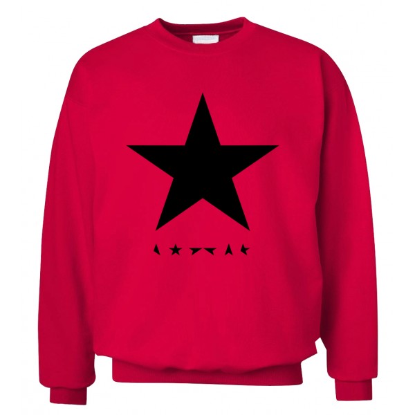 David Bowie heroes black star posters men sweatshirt hoodies 2016 autumn winter fashion streetwear tracksuit top crop top slim