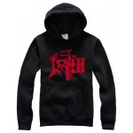 Death Metal Hoodies Fleece Rock Band Mens Hooded Sweatshirts 2017 New Fashion Plus Size Free Shipping