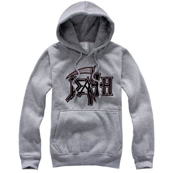 Death Metal Hoodies Fleece Rock Band Mens Hooded Sweatshirts 2017 New Fashion Plus Size Free Shipping