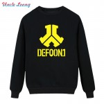 Defqon 1 Fashion Style Mens Rock And Roll Band funny Printed Hip Hop Men 2016 Winter High-quality Fleece Hoodies Sweatshirt