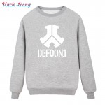 Defqon 1 Fashion Style Mens Rock And Roll Band funny Printed Hip Hop Men 2016 Winter High-quality Fleece Hoodies Sweatshirt