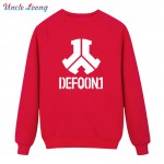 Defqon 1 Fashion Style Mens Rock And Roll Band funny Printed Hip Hop Men 2016 Winter High-quality Fleece Hoodies Sweatshirt