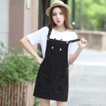 Denim Sundress Denim Dresses Women 2017 Summer Dress Robe Femme Party Dresses Brazil Lolita Vestido Jeans Vestidos Ukraine Retro