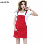 Denim Sundress Denim Dresses Women 2017 Summer Dress Robe Femme Party Dresses Brazil Lolita Vestido Jeans Vestidos Ukraine Retro