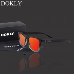 Dokly Real Polaroized Sunglasses Men and women polarized sunglasses Square Sun Glasses eyewear Oculos De Sol