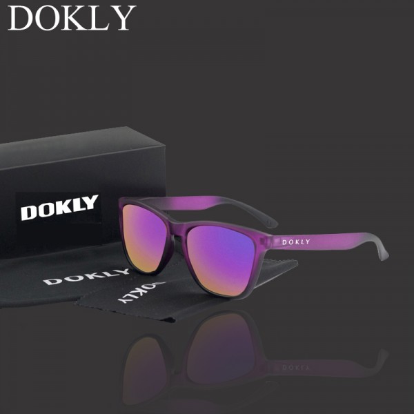 Dokly Real Polaroized Sunglasses Men and women polarized sunglasses Square Sun Glasses eyewear Oculos De Sol