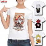 Dragon Ball Super Z GT Fashion T-shirt Goku Super Saiyan God Tshirt Casual Japanese Popular Anime T-shirt Men Women Printed Tee