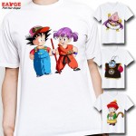 Dragon Ball Super Z GT Fashion T-shirt Goku Super Saiyan God Tshirt Casual Japanese Popular Anime T-shirt Men Women Printed Tee