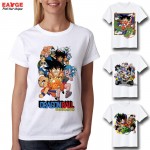 Dragon Ball Super Z GT Fashion T-shirt Goku Super Saiyan God Tshirt Casual Japanese Popular Anime T-shirt Men Women Printed Tee