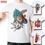 Dragon Ball Super Z GT Fashion T-shirt Goku Super Saiyan God Tshirt Casual Japanese Popular Anime T-shirt Men Women Printed Tee