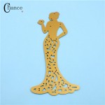 Dress woman Scrapbook DIY album Card Paper Card Maker Metal Die Cut Stencil Decoration dies Craft Cutting Dies Template