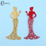 Dress woman Scrapbook DIY album Card Paper Card Maker Metal Die Cut Stencil Decoration dies Craft Cutting Dies Template