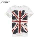 E-BAIHUI Brand new summer style Cotton men Clothing Male Slim Fit t shirt Man T-shirts Casual T-Shirts  Swag mens tops tees Y001