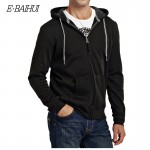 E-BAIHUI brand 2017 new autumn cotton coats men's fashion hoodise and sweatshirts man casual  hoodies men jackrt 5742