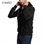 E-BAIHUI brand 2017 new autumn cotton coats men's fashion hoodise and sweatshirts man casual  hoodies men jackrt 5742