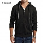 E-BAIHUI brand 2017 new autumn cotton coats men's fashion hoodise and sweatshirts man casual  hoodies men jackrt 5742