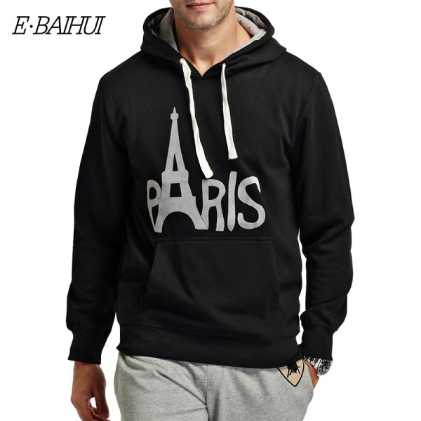 E-BAIHUI brand mens hoodies and sweatshirts Moleton Masculino Cotton Suit hoodies Men Sweatshirts men winter coat swag WY002