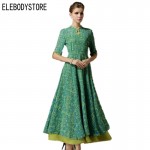 ELEBODYSTORE Maxi Dress 2017 Vestidos Summer Dresses Women Vestido Vintage Long Fashion Casual Woman Retro Chiffon Mujer Clothes