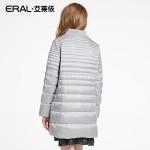 ERAL Women's Winter 2016 Slim Stand Collar Casual Thermal Medium-long Down Jacket ERAL16029-EDAA