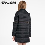 ERAL Women's Winter 2016 Slim Stand Collar Casual Thermal Medium-long Down Jacket ERAL16029-EDAA