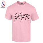 Euro Size,Speed Metal Slayer Rock Band Printed T-shirt 2017 Summer Clothing Cotton Short Sleeve T shirt Clothing For Men,GT220