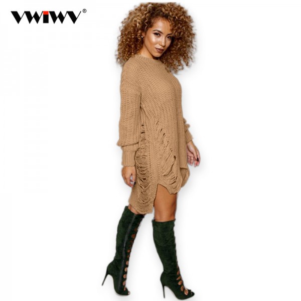 European American Style New Arrival Knit Women Pullovers Dress Fashion O neck Long Sleeve Winter Vestido Casual Sweater Dresses