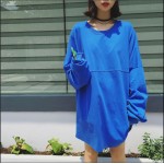 European Style Brief Women College Dress Slim Soft Sweater Dress Thicken Cotton Solid Color Commuting Dress Sweater Dresses