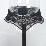 Everkaki 2017 Bustier Crop Tops Lace Bralette Women Brandy Melville Sexy Regata Femme camisole Bras Black Halter Camis TX4565