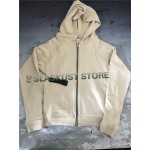 Exclusive Version Side Slit Heavy Weight Full Zip Hoodies Hiddening Side Pockets Relaxed Fit Kanye West Hooded Coats