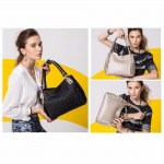 FOXER Brand Design Women Split Leather Shoulder bag Women's Leather Handbag Female Bag Lady Chain lines Shoulder bags